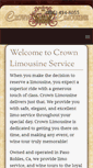 Mobile Screenshot of crownlimos805.com